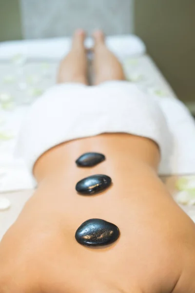 Stones Back Stone Therapy Room — Stock Photo, Image