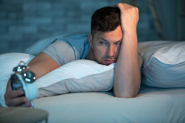 Man Going Have Trouble Wake — Stock Photo, Image