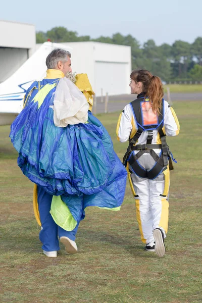Parachuting Experience — Stock Photo, Image