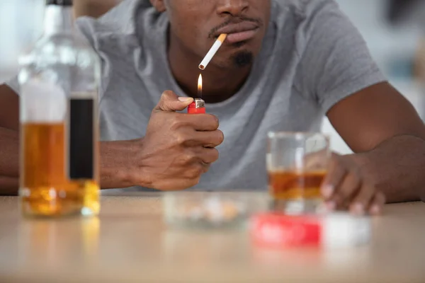 People Smoking Bad Habits Concept — Photo