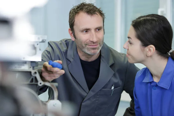 Engineer Apprentice Factory — Stock Photo, Image