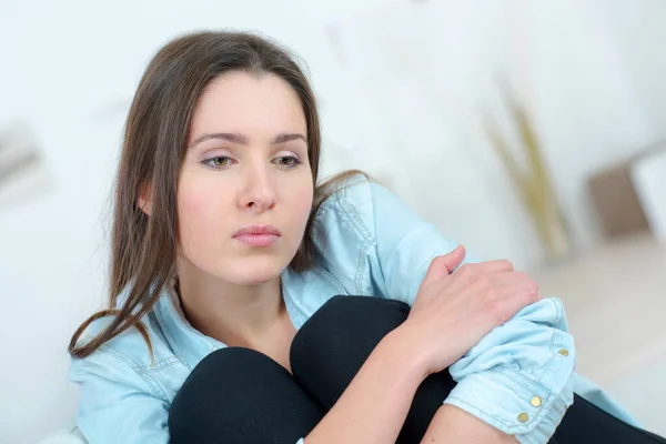 Young Woman Depressed — Stock Photo, Image