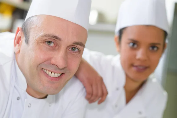 Ritratto Chef Tirocinante — Foto Stock
