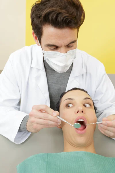 Panoramica Della Prevenzione Della Carie Dentale — Foto Stock