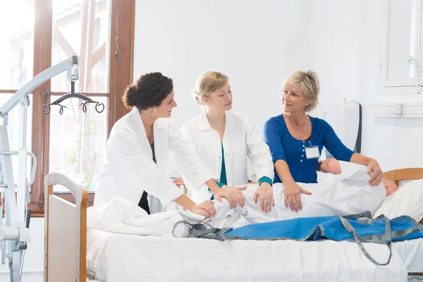 Portrait Health Care Workers Training — Stock Photo, Image