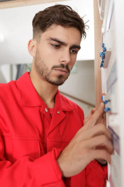 Male Switching Fuse Board — Stock Photo, Image