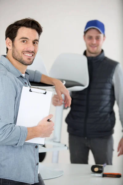 Vocational Student Learns Air Conditioning Repair Experienced Instructor — Stock Photo, Image