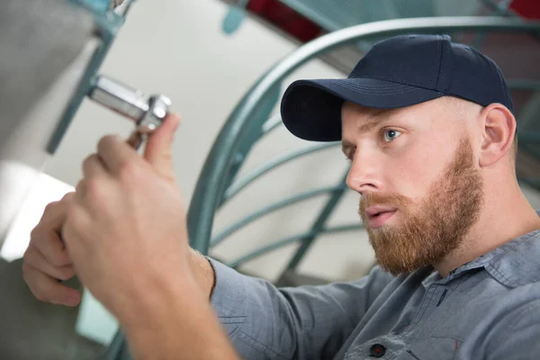 Mechanical Inspector Inspection — Stock Photo, Image