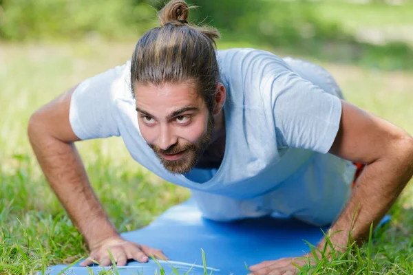 Fitness Sport Oefening Training Lifestyle Concept — Stockfoto