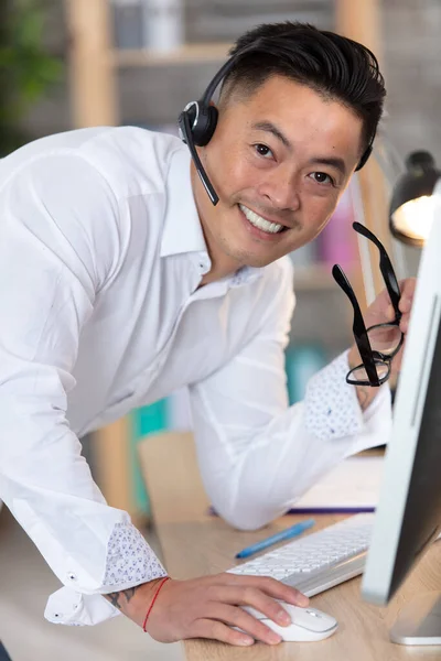 Businessman Working Office — Stock Photo, Image
