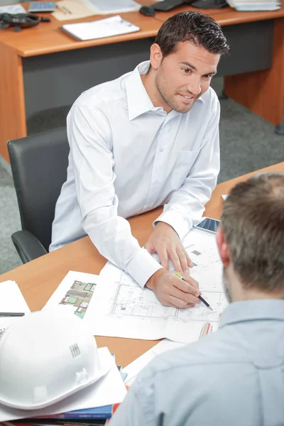 Man Office Client — Stock Photo, Image