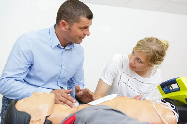 Cpr First Aid Training Concept — Stock Photo, Image