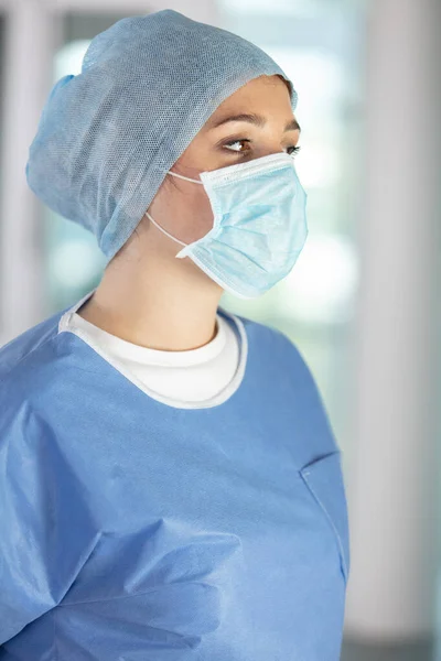 Chirurgien Pédiatrique Femme Travail Salle Opération — Photo