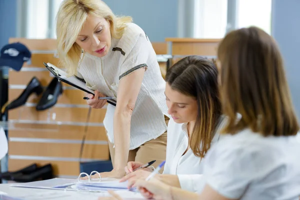 Portrét Studentů Třídě — Stock fotografie