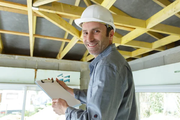Building Inspector Property — Stock Photo, Image