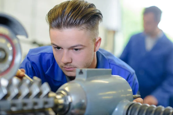 Young Male Engineer Work — Stock Photo, Image