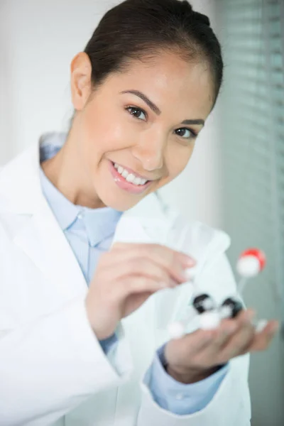 Biologist Takes Dna Various Substances — Stock Photo, Image