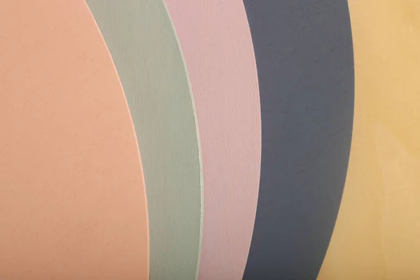 Painéis Madeira Coloridos Com Textura Visível Perto — Fotografia de Stock