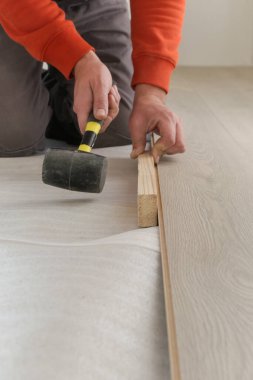 Kaplama döşeme kurulumunun adım adım
