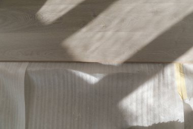 Plastik döşeme, ev dekorasyonu, yeni döşeme döşemesi