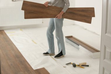 Kaplama döşeme kurulumunun adım adım