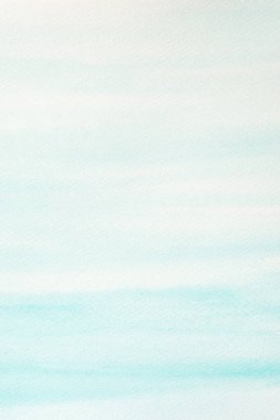 Suluboya arkaplan, dikey mavi suluboya resim beyaz kağıt zemin üzerine desenli tasarım, afiş, poster, duvar kağıdı, arkaplan için kopyalama alanı olan soyut sanat