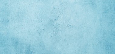 Blank blue grunge cement wall texture background, banner, interior design background, banner