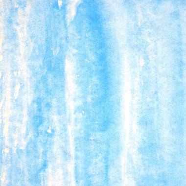 Suluboya arka plan, sanat soyut mavi suluboya resim tasarım beyaz kağıt arka plan üzerinde dokulu.