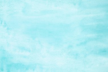 Suluboya arkaplan, soyut yüzey mavi suluboya resim beyaz kağıt arkaplan, pankart, arkaplan, şablon, poster, duvar kağıdı desenli tasarım