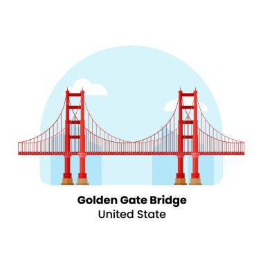 Golden Gate Köprüsü - Amerika Birleşik Devletleri, San Francisco 'daki Golden Gate boğazına uzanan ikonik bir asma köprü.