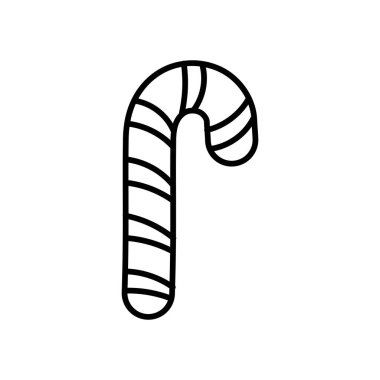 Çizgili kırmızı ve beyaz nane şekeri, klasik bir Noel hediyesi..