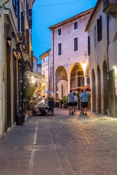 Treviso Italy May 2023 Cityscape People Enjoying Life San Vito — Stock Photo, Image
