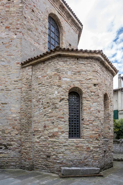 View Santa Eufemia Church Baptistery Apse Shot Bright Light Grado — Stock Photo, Image