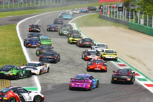 Fanatec World Challenge Dubna 2023 Monza Italy Gt4 Series Royalty Free Stock Fotografie