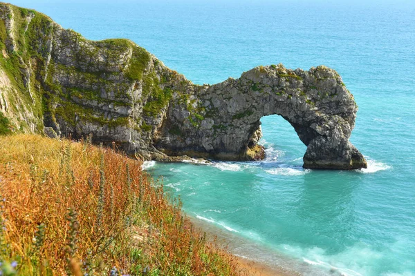 Durdle Door Jurassic Coast Dorset Großbritannien Stockbild
