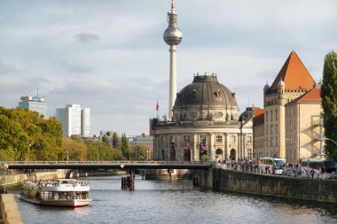 19 Ekim 2024: Müze Adası 'ndaki Bode Müzesi UNESCO Dünya Mirası Alanı, Berlin Mitte Bölgesi, Berlin, Almanya.