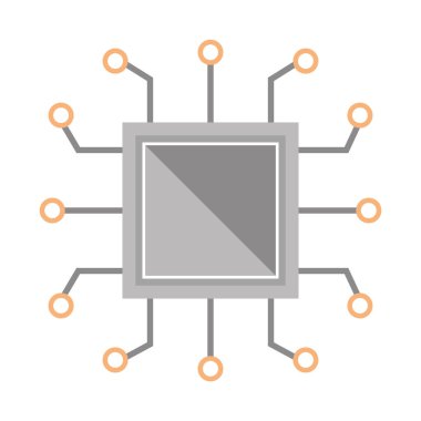 teknoloji NFT simgesi düz vektör