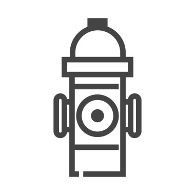 Acil musluk tasarımı simgesi izole edildi