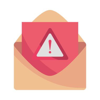 email cyber fraud icon isolated