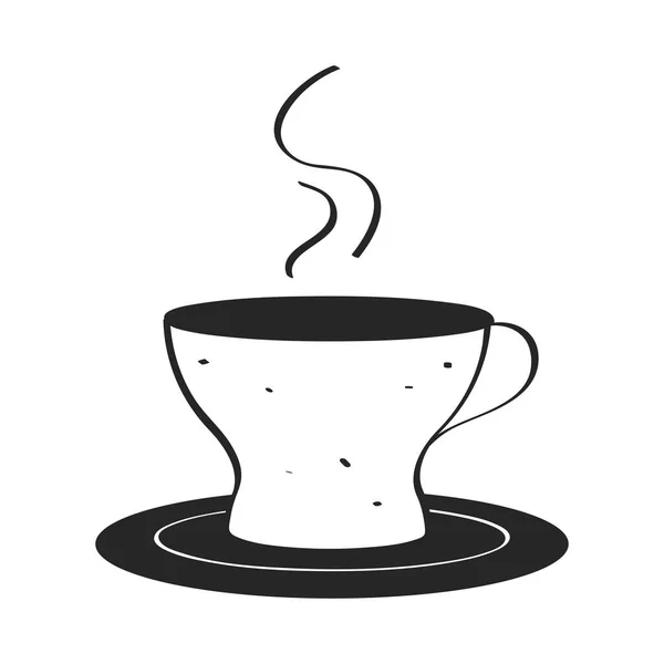 Иконка Горячего Кофе — стоковый вектор