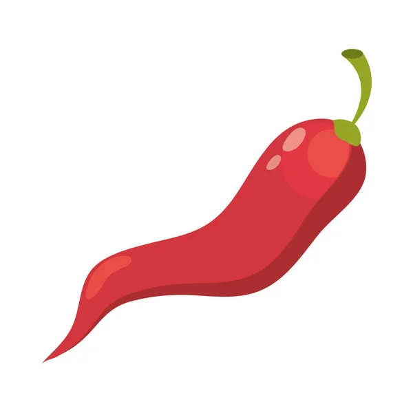 Изометрическая Икона Овощной Пищи Чили Перца — стоковый вектор