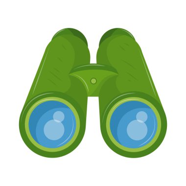 dürbün simgesi izole edilmiş beyaz arkaplan