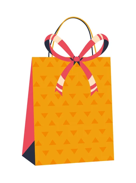 Gift Bag Present Icon Isolated — Stock Vector