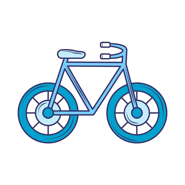Bicycle Transport Flat Icon Isolated — Stock Vector