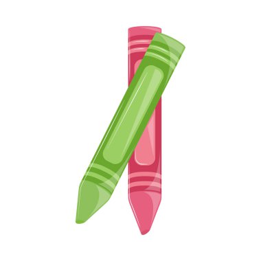 Pastel boyalar düz simge izole edildi