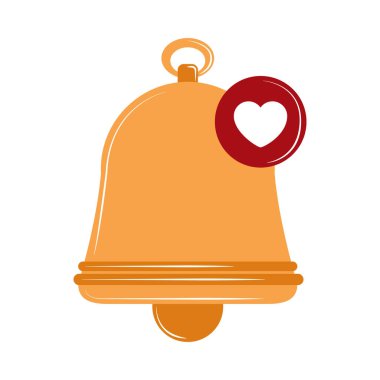 çevrimiçi alışveriş bildirimi simgesi izole edildi