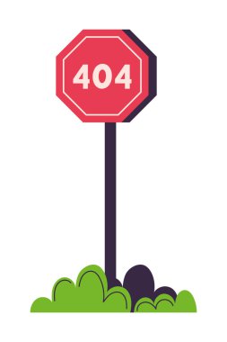 İşaret simgesinde 404 hata izole edildi