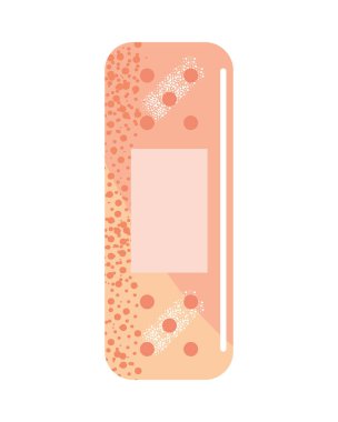 Tıbbi yardım simgesi izole edildi