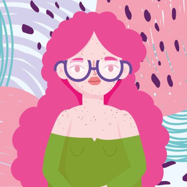 perfectly imperfect character woman design