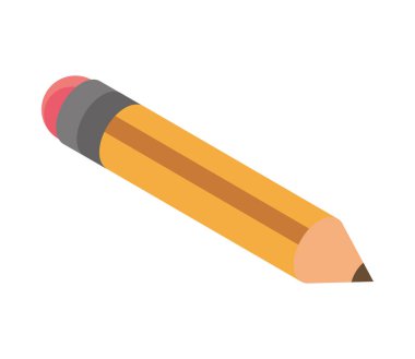 pencil icon vector white background